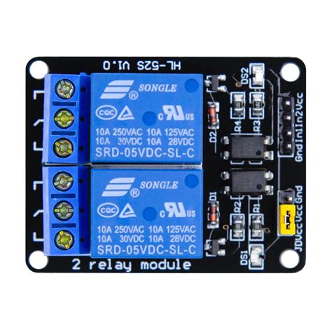 Image result for 2 Channel Relay Module Schematic