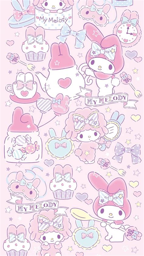 [200+] My Melody Backgrounds | Wallpapers.com