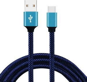 TECHNOID USB Type C Cable 2 A 1 m METAL USB-R16, 3.4A TURBO FAST ...