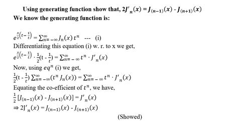 Image result for Generating Function 1 X