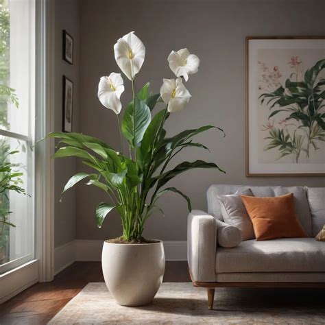 The Large Artificial Peace Lily Plant: An Exploration of Design and ...