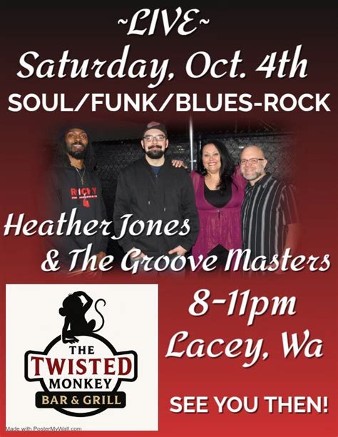 Heather Jones & The Groove Masters, 5805 Lacey Blvd SE, Lacey, WA ...