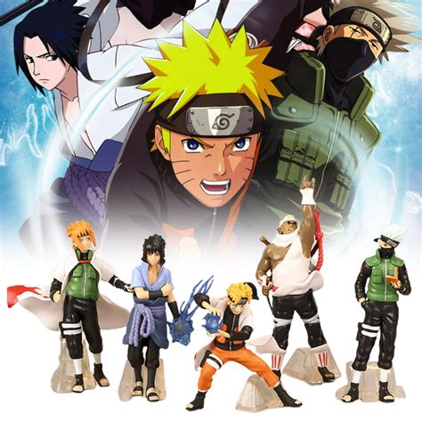 5pcs Anime Naruto Action Figures