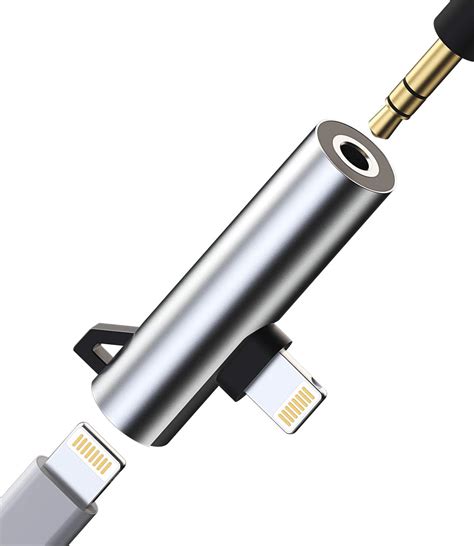Amazon.com: Headphone Adapter Lightning to 3.5mm AUX Audio Jack and ...