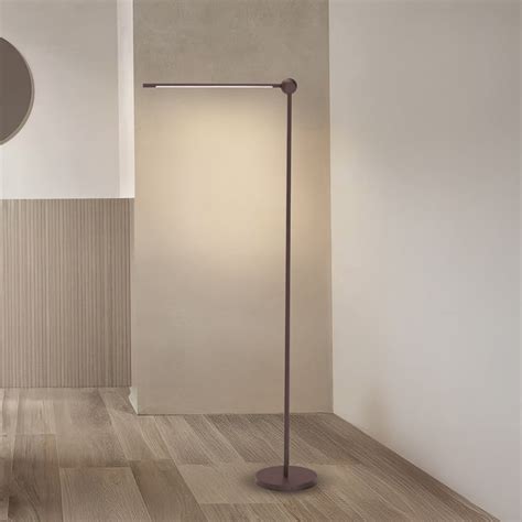 Oak Wood Floor Lamp