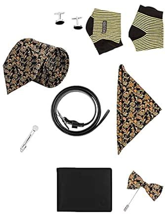 Buy Blacksmith Striped Tie, Cufflink, Pocket Square, Socks, Lapel Pin ...