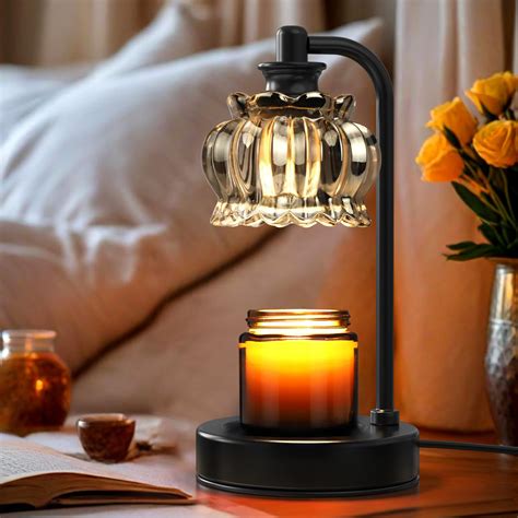 House of Hampton® Candle Warmer Lamp, Dimmable Candle Lamp Warmer ...