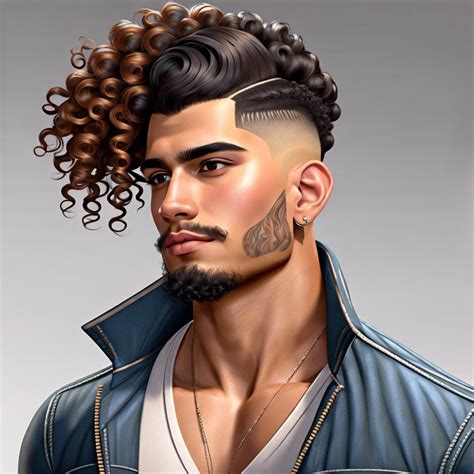 15 Hispanic Curly Hair Taper Styles and Inspiration – Burst of Style