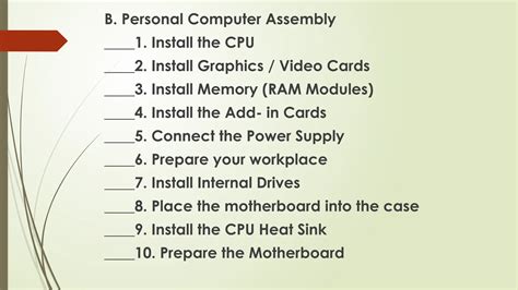 How to Computer Assembly 的图像结果