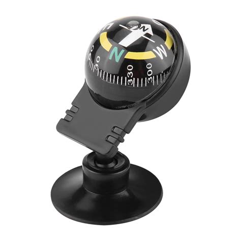 Portable Plastic Direction Pointing Dashboard Compass Self Adhesive ...