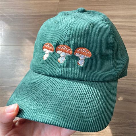 トリプルマッシュルームコーデュロイキャップ | nocco.