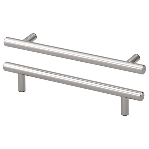 KALLRÖR handle, stainless steel, 213 mm (83/8") - IKEA