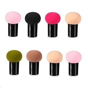 4 PCS Mushroom Shape Makeup Sponge Blender Beauty Foundation Blending ...