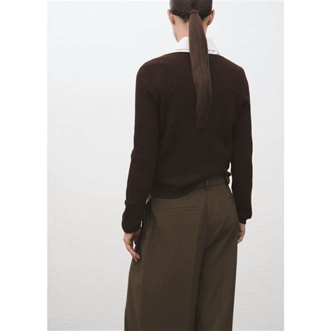 セーター .-- XEMENEIA （ダークブラウン） -MANGO - マンゴ公式オンラインストア