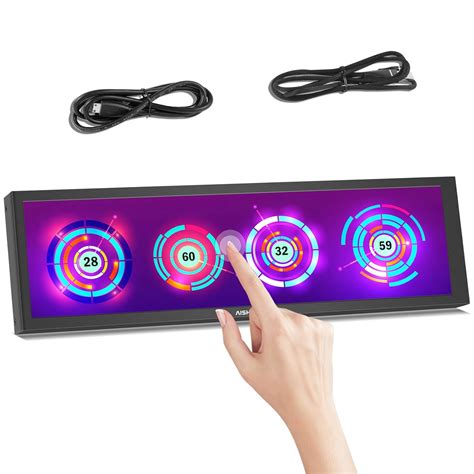 8.8 Inch PC Temperature Display Wtih Case Touch Screen Monitor PC ...