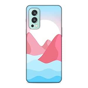 LETAPS® Printed Mobile Back Hard Case Cover for OnePlus Nord 2 5G | Sun ...