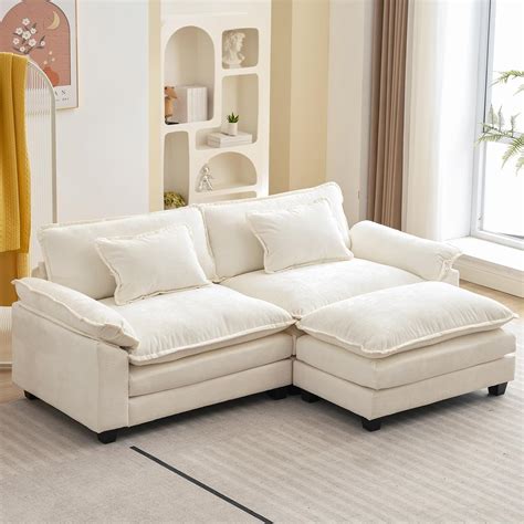 Amazon.com: VUYUYU Sectional Sofa Comfy Cloud Couch for Living Room ...