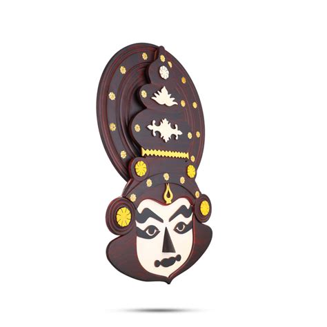 Giri - Kathakali Face Wall Hanging | Kathakali Head | Wall Hanging ...