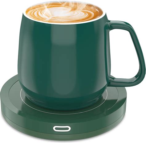 Amazon.com: BESTINNKITS Smart Coffee Cup Warmer Set, Auto On/Off Gravity-Induction Mug Office ...