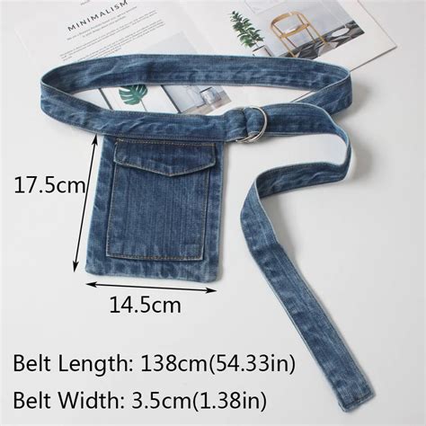 Denim Waist Belt Bag Female Bum Bag Girl Phone Package Pouch – CRAZE