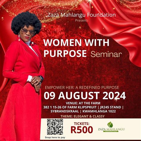 Women With Purpose Seminar, Empower her: A redefined purpose , At The ...