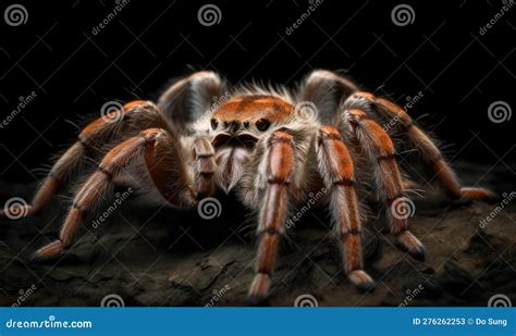 A Beautiful Photograph of Gooty Tarantula Stock Illustration ...