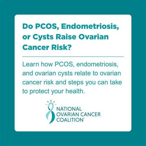 PCOS, Endometriosis, and Ovarian Cysts: Ovarian Cancer Risk