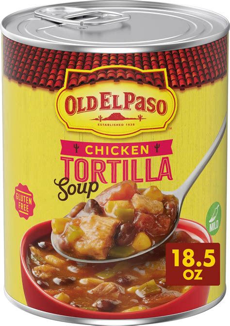 Amazon.com : Old El Paso Chicken Tortilla Soup, Ready to Serve Canned ...