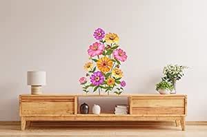 Design Decor Flower Wall Sticker Decals Bedroom Living Room Decorative ...