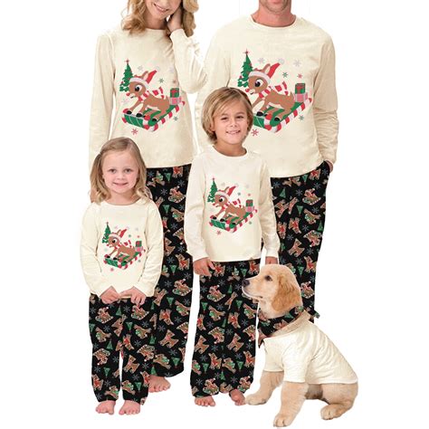 Family Christmas Pajamas Matching Sets Xmas Matching Pjs for Adults ...