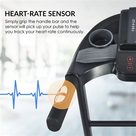 BIONFIT Cardio Flex 4HP Peak Treadmill | Pulse Sensor | Max Weight ...