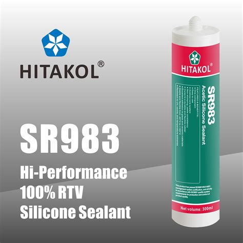 High Performance Multi-Purpose Fast Cure 100% RTV Silicone Adhesive ...