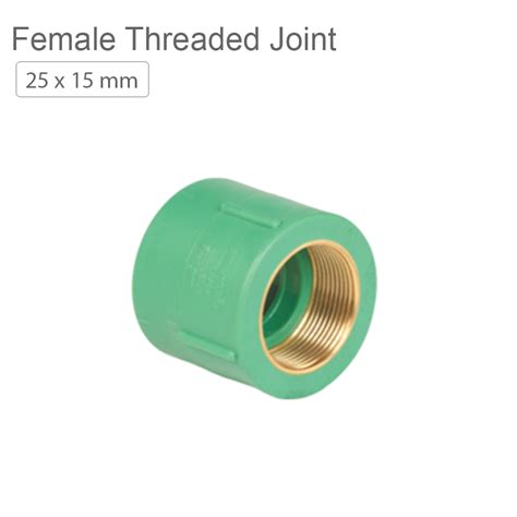 Supreme indo green PPR Female Threaded Joint (FTA) 25x15mm | mykit ...