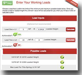 Compression Spring Calculator 的图像结果