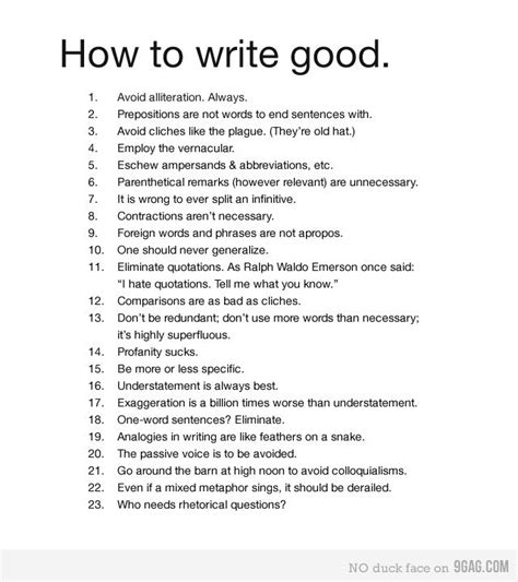 Image result for How to Write Good Writing