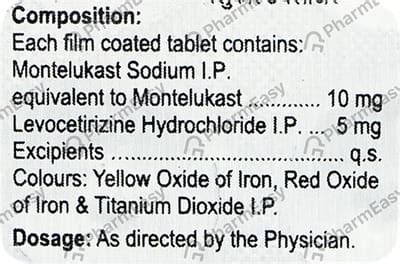 Flucold Clear 10/5 Mg Tablet 10: Uses, Side Effects, Price & Dosage ...