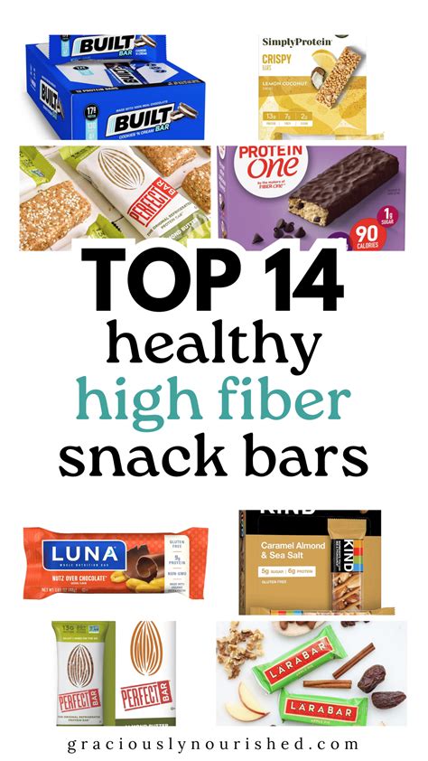 14 Best Bars High in Fiber, Recommended by Dietitians - Graciously ...