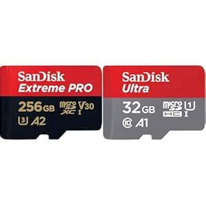 SanDisk Extreme Pro 256GB microSDXC UHS-I, V30, 200MB/s Read, 140MB/s ...