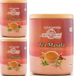 apni matrubhumi Tea Masala Pack of 3 (100g x 3) (Chai Masala, Agmark ...