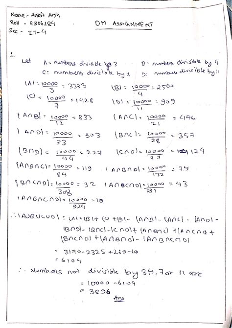 DM Assignment: Analysis of Divisibility and Relations in Mathematics ...