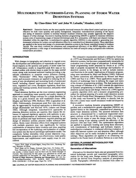 An AHP-Based Selection Model for Rank - MULTIOBJECTIVE WATERSHED-LEVEL ...