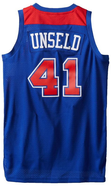 Buy NBA Washington Bullets Blue Swingman Jersey Wes Unseld #41, Small ...