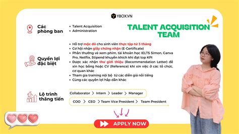 [Online] YBOX.VN - Phòng Talent Brand Tuyển Dụng CTV Tuyển Dụng/Hành Chính/Bonding & Engagement ...