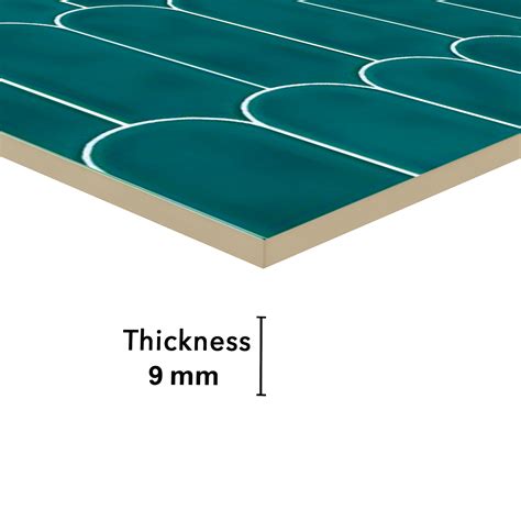 Faux Subway Wall Tile TL 04686 Popscicle Solara Aqua Blue 2 ft x 1 ft ...