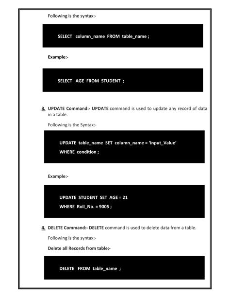 Image result for DML Statement in SQL