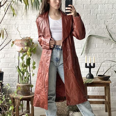 Women's Red Coat | Depop