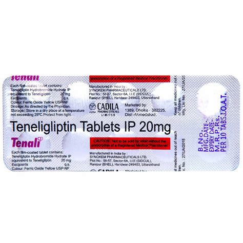 Tenali Tablet | Uses, Side Effects, Price | Apollo Pharmacy