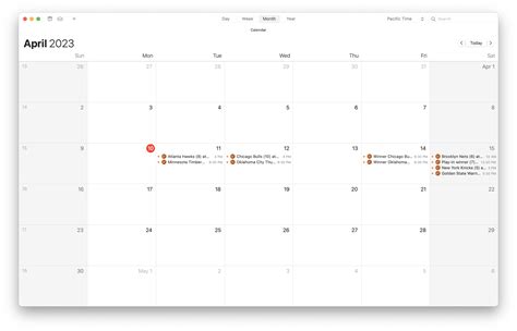 2025 NBA Playoffs Schedule for iPhone, iPad, Google Calendar, and Mac ...