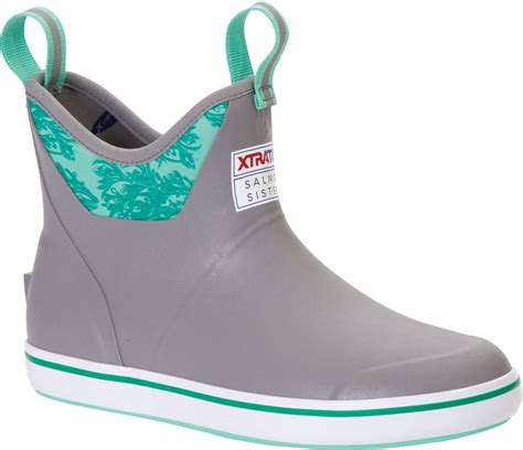 Xtratuf - XTRATUF Women's Salmon Sisters 6'' Ankle Waterproof Deck ...