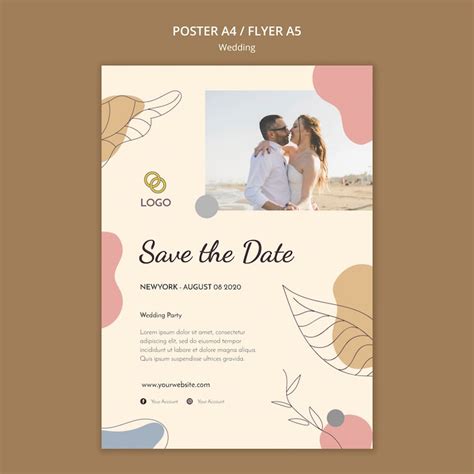 A4 size wedding template Images - Free Download on Freepik